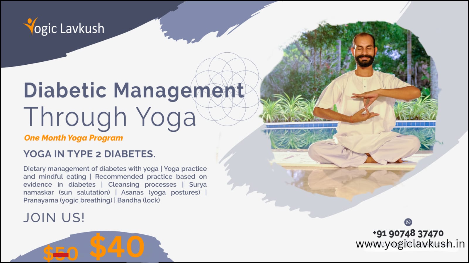 The Benefits of Online Yoga for Diabetic Management with Yogiclavkush